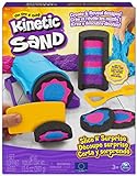 Kinetic Sand Slice n Surprise Set - mit 3 Sandfarben und 7 Werkzeugen für tolle Muster