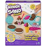 Kinetic Sand Eiscreme Set mit Duftsand - 454 g magischer Sand aus Schweden und Zubehör für...