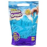 Kinetic Sand Beutel mit magischem Indoor-Spielsand aus Schweden, 907 g, blau, ab 3 Jahren